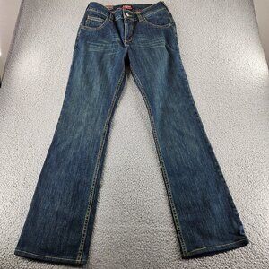Bulwark FR Jeans Women 10 (33x33) Blue Flame Resistant Stretch Work Safety Denim